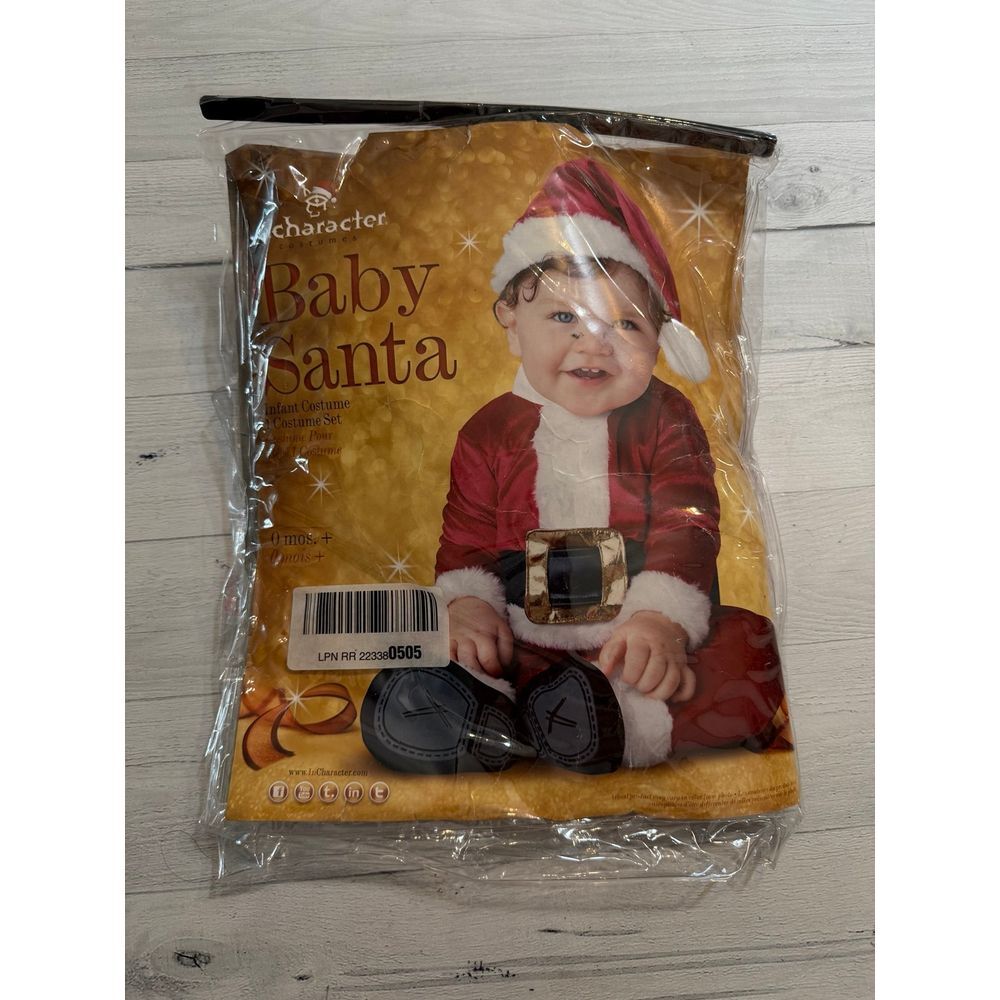 In character‎ Costumes Santa costume 18-24 months